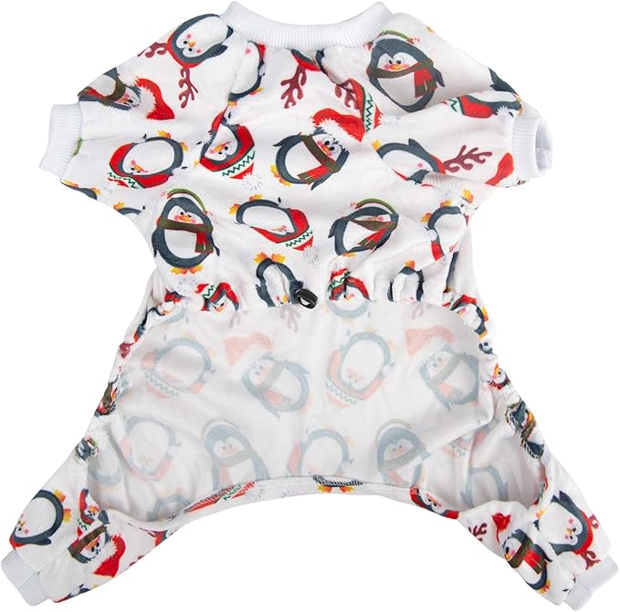 CuteBone Dog Pajamas Christmas Clothes Pjs for Small P112S