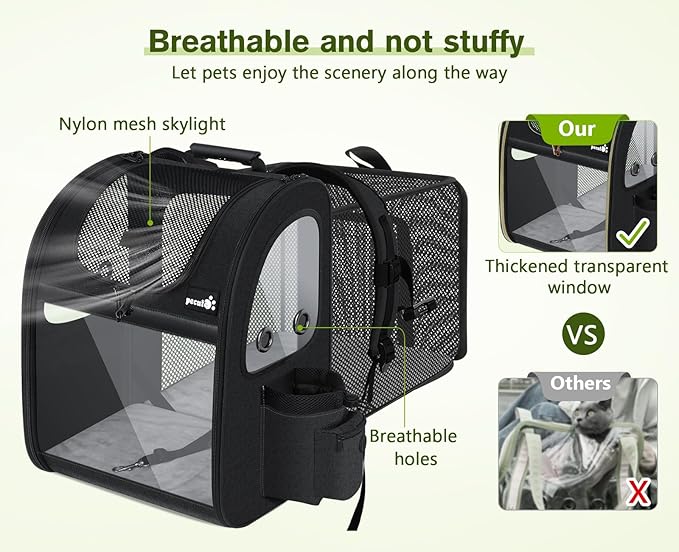 Pecute Pet Carrier Backpack 2 Small