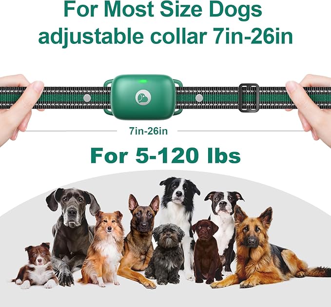 Touch-Screen Dog Shock Collar with Security Lock 2600FT Dog 3 Training