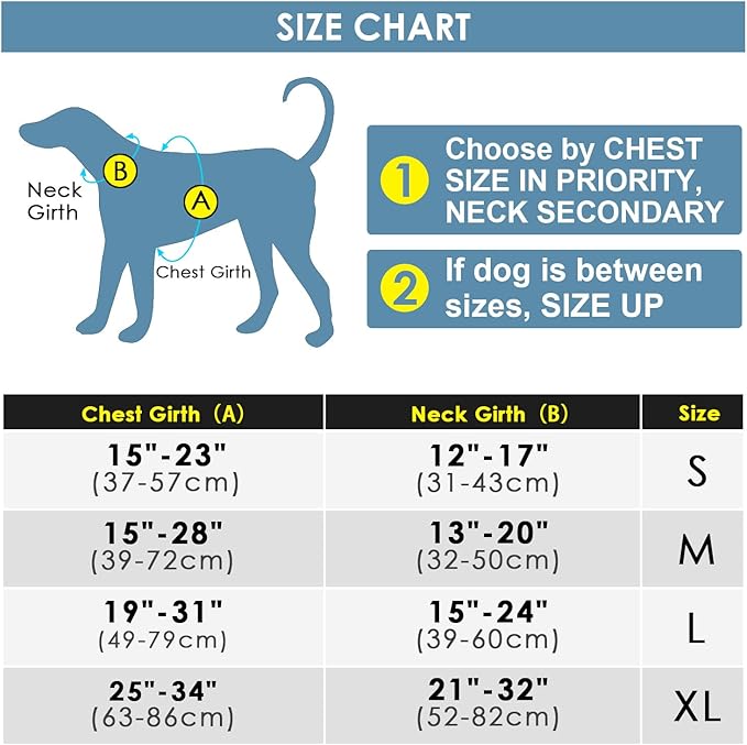 ThinkPet No Pull Harness Breathable Sport Harness with Handle-Dog Harnesses Reflective Adjustable for Medium Large Dogs