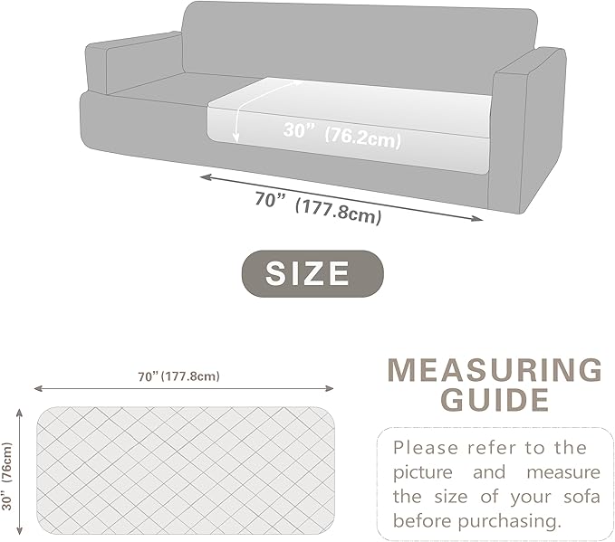 Waterproof Dog Bed Cover 30"x70")