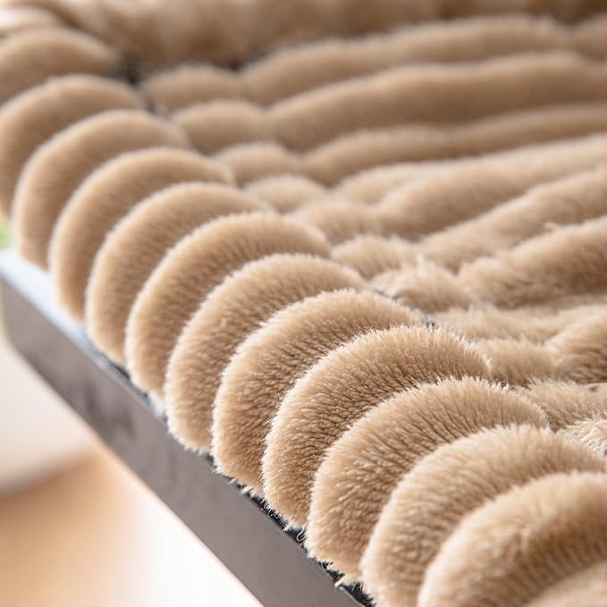 LiveGo Fuzzy Couch Covers for Pets 45x45 cm/17.7x17.7