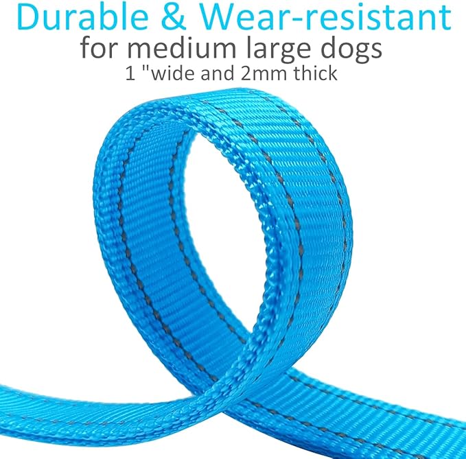 3 Handle Dog Leash 10FT Triple