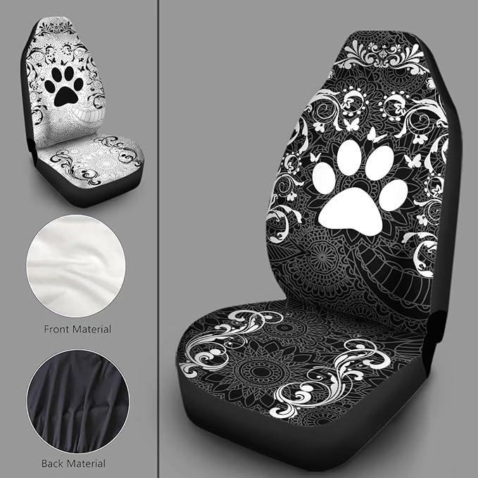 Car Front Seat Covers Full Set of 2