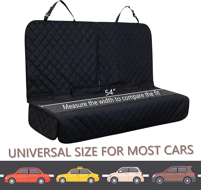 Back Car Seat Cover for Dogs