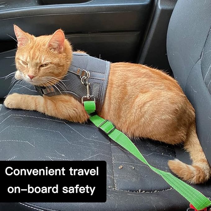 2 Pack Adjustable Pet Dog Car Seat Belt