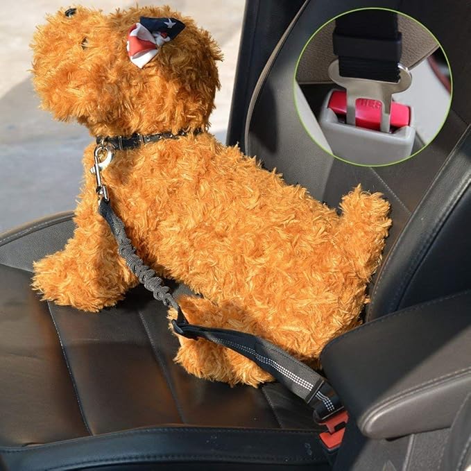 SlowTon Dog Seat Belt Harness for Car