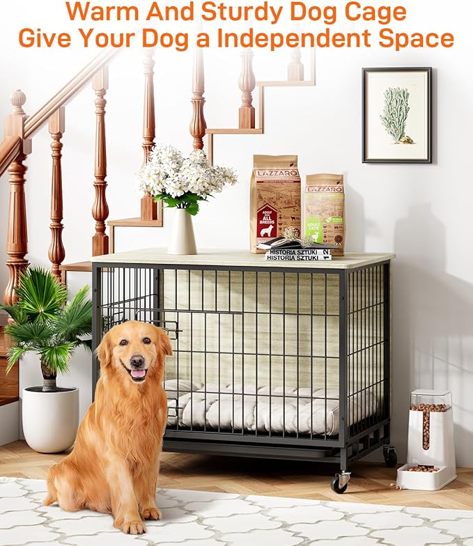Dog Crate Furniture 2024 and 32.5" Dog