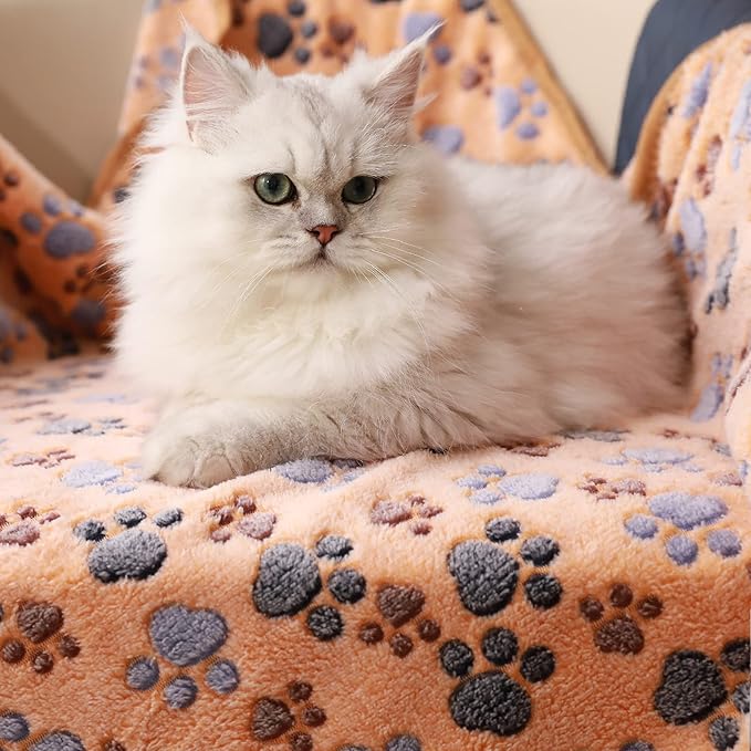 1 Pack 3 Blankets Super Soft Fluffy Premium Medium(30x20 inch)