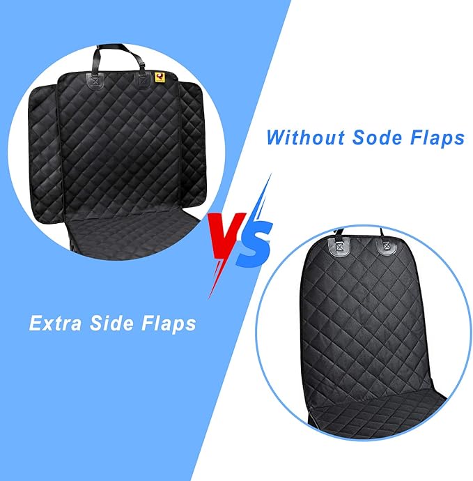 Deluxe Dog Seat Cover for Front Seat-More Durable Waterproof Front Seat Protector