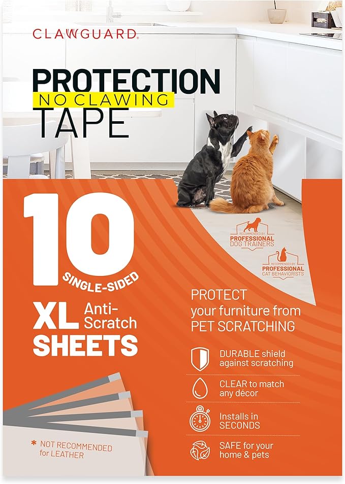 CLAWGUARD Protection Tape 10-Pack XL Sheets