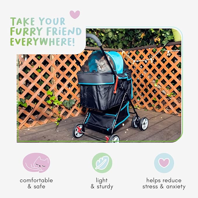 Swift Pet Stroller 45LBS