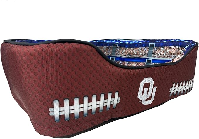 NCAA Oklahoma Sooners Stadium Dog Bed