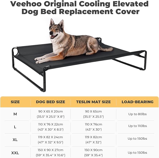 Veehoo Dog Bed Replacement Cover for CWC2201