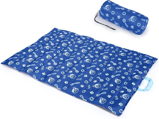 Ownpets Outdoor Dog Bed Waterproof Travel Dog Mat Washable,40"x27"