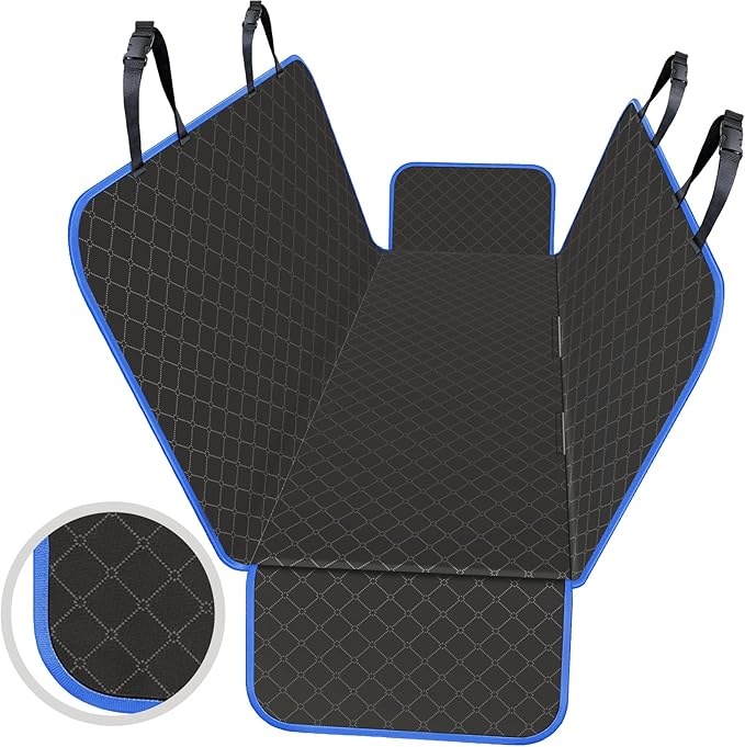 Dog Car Seat Cover Dog Seat Cover for Back Seat Scratch Prevention Dog Hammock Protects Against Dirt Dog Seat Covers for Cars Fits for Small SUVs and Trucks 60"x 64"
