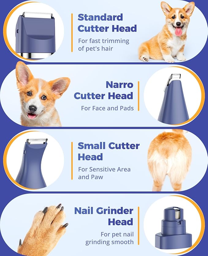 oneisall Small Dog Clippers 2 Speed