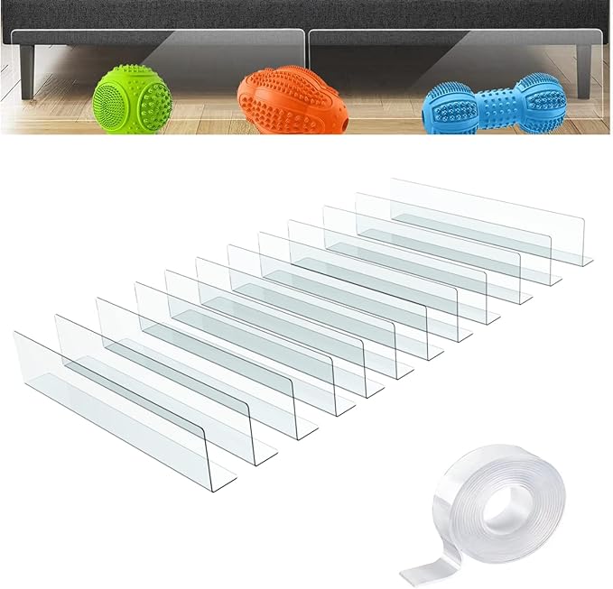 Under Couch Blocker Under Couch Toy Blocker for Under Couch Blocker for Pets 12pack Under Bed Pet Barrier Blockers for Pets