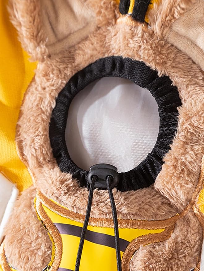 QWINEE Cartoon Lion Decor Pet Carrier Bag Hand