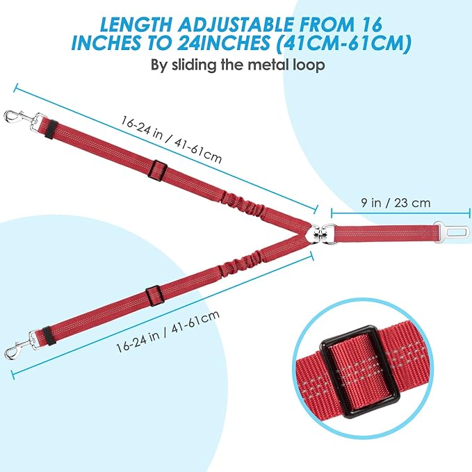 SlowTon Dog Seat Belt