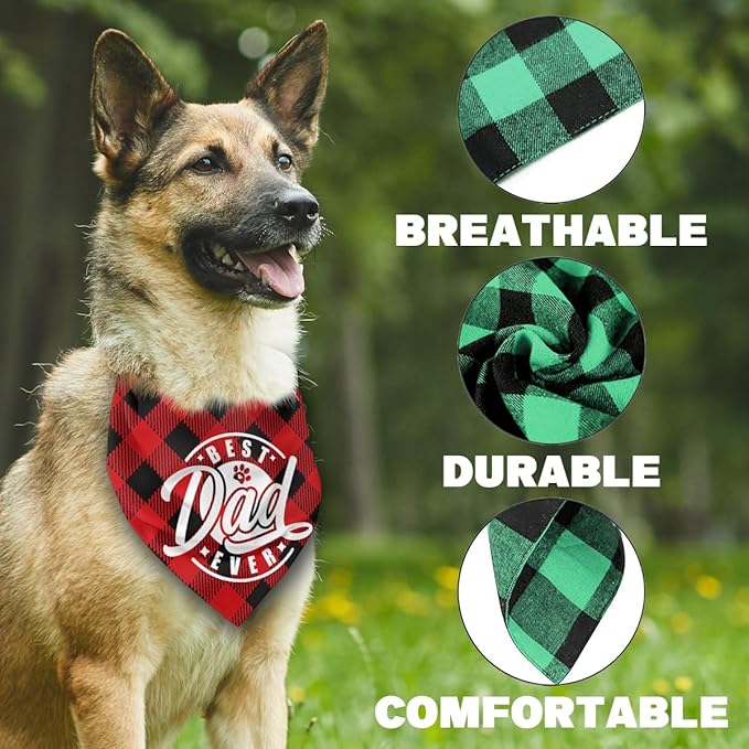 Best Dad Ever Dog Bandana (C1)