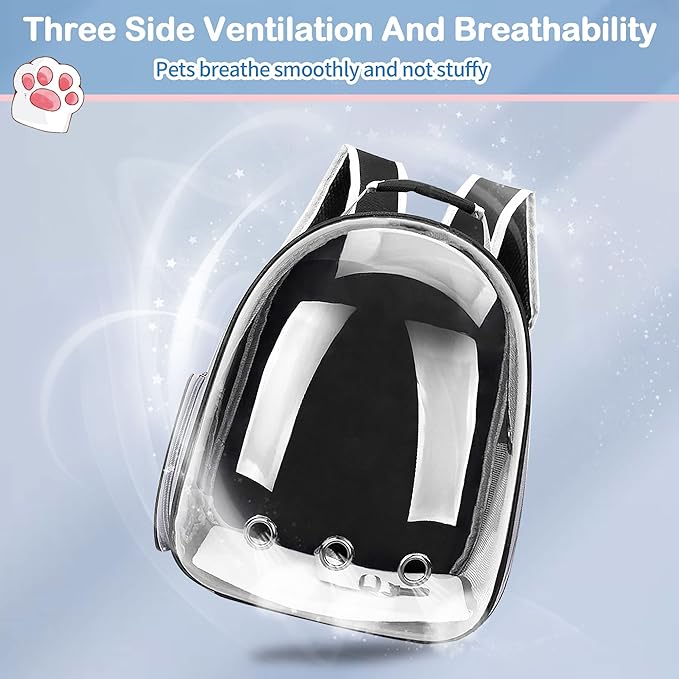 Cat Backpack Carrier Bubble Bag Space Capsule Pet Carrier Dog Hiking Backpack