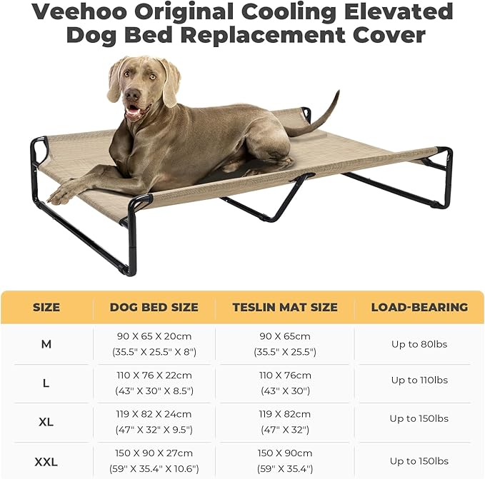 Veehoo Dog Bed Replacement Cover for CWC2201