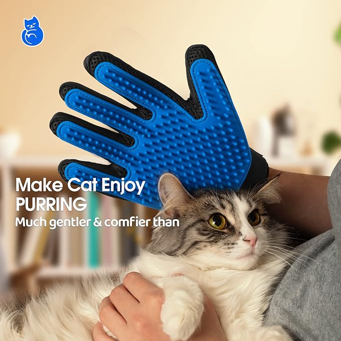 Upgrade Efficient Pet Hair Remover Gloves 1 Pair
