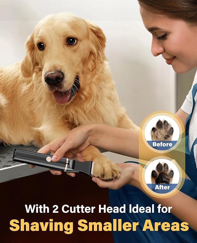 oneisall Dog Grooming Kit for Heavy Thick Hair&Coats/Low