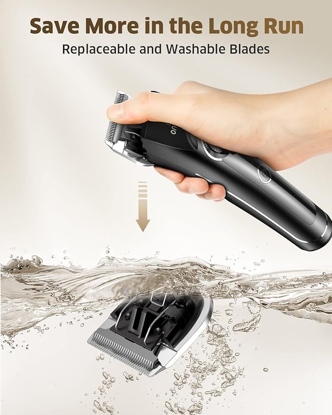 oneisall Dog Clippers for Grooming Doodles Poodles Thick Curly Hair
