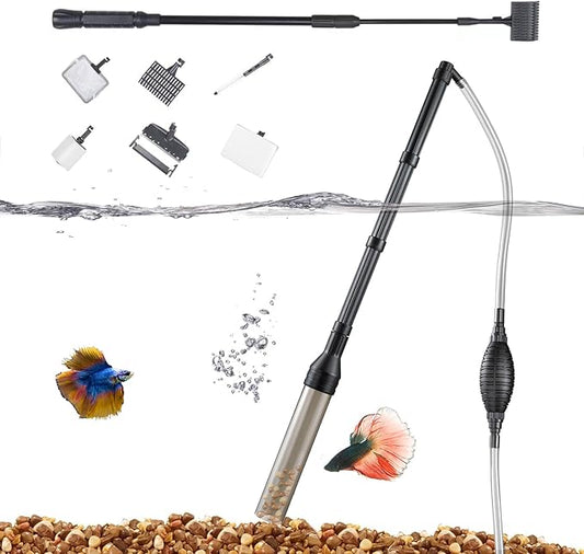 Carefree Fish Carbon Fiber Aquarium Cleaning Tools 6IN1 20~36Inches and