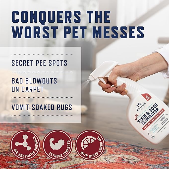 Rocco & Roxie Extreme Stain & Odor Eliminator for Strong Odor