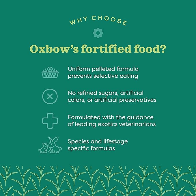 Oxbow Animal Health Organic Bounty Adult Guinea Pig Food 3 Pound
