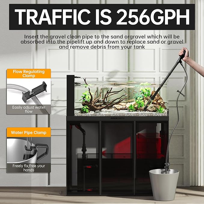 fish tank siphon 256GPH, Water