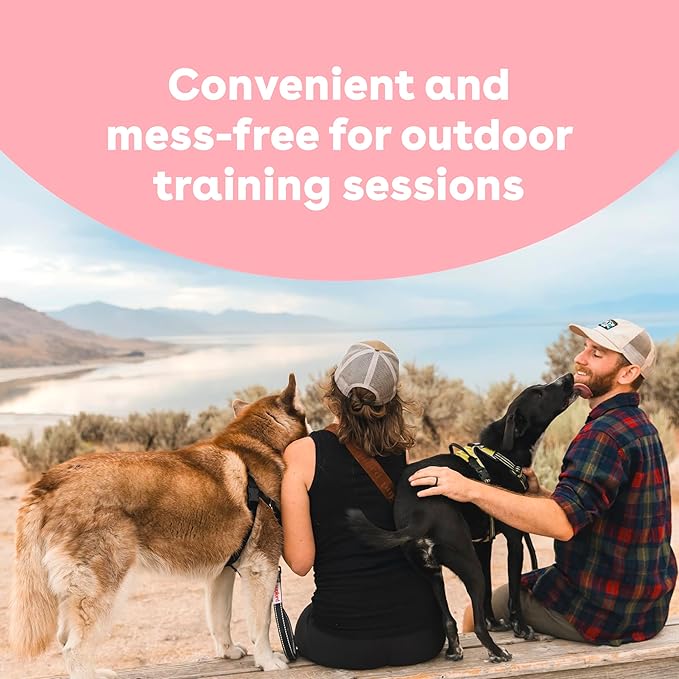 Pupford Freeze Dried Training Treats for Dogs & Puppies 1400+ One 4 oz, 3 Pack)