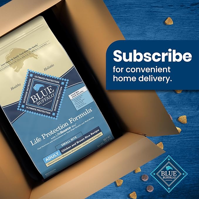 Blue Buffalo Life Protection Formula Adult Small Bite Dry Dog Food 34-lb. Bag