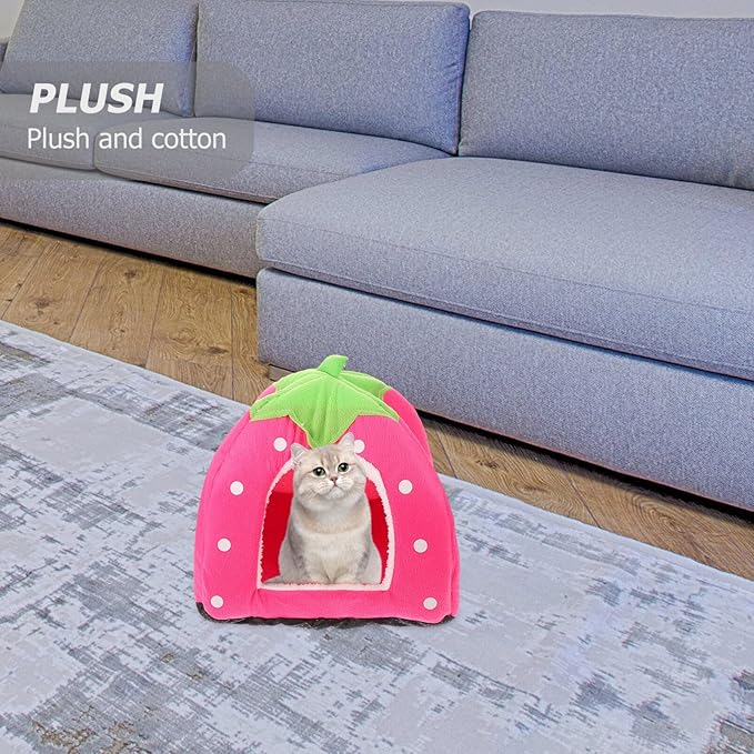 Plush Pet Bed yurt Tent Pet Warm House