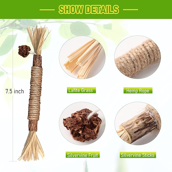 1 Pack Silvervine Cat Toy