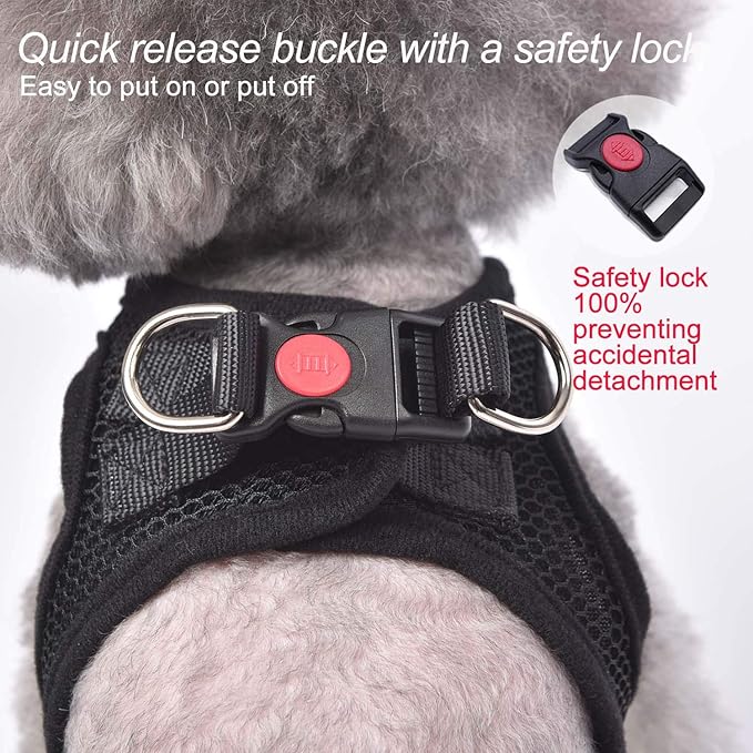 Dog Harness Step-in Breathable Puppy Cat Dog Vest