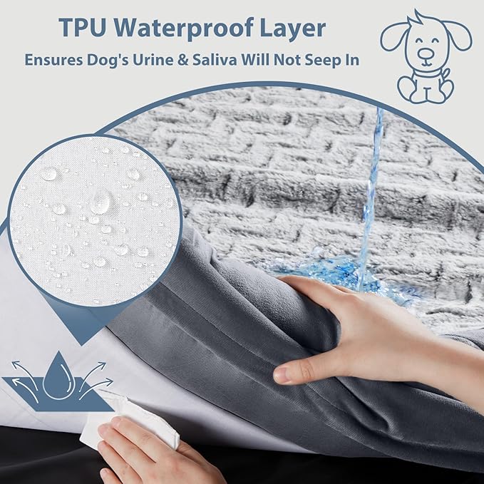 WNPETHOME Washable Dog Beds Large Sized Dog