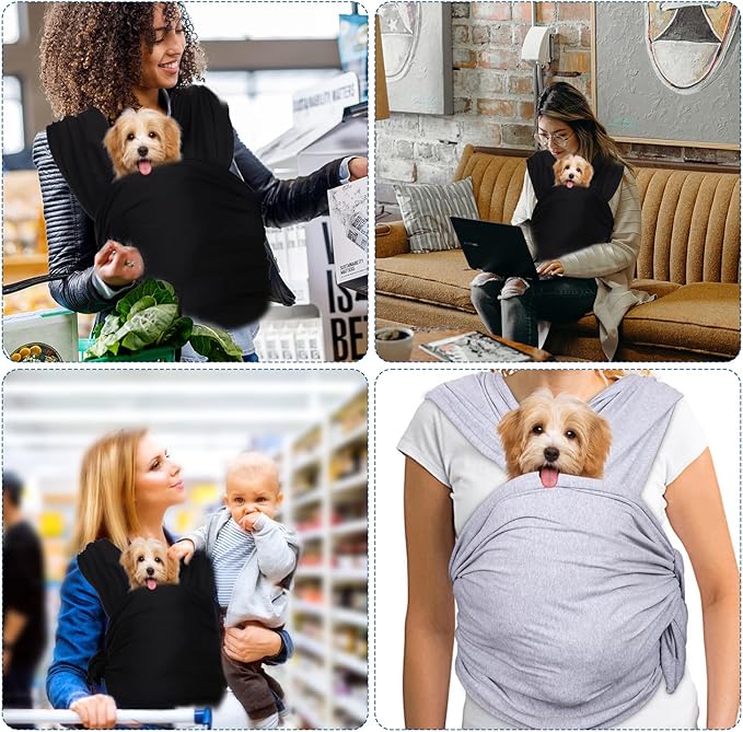 Dog Sling Carrier for Small Dogs