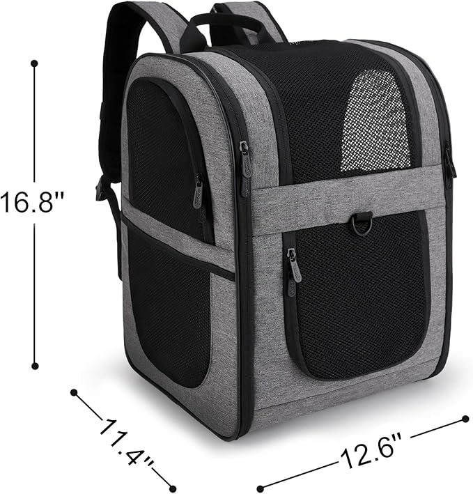 Apollo Walker Pet Carrier Backpack for Large/Small Cats and Dogs