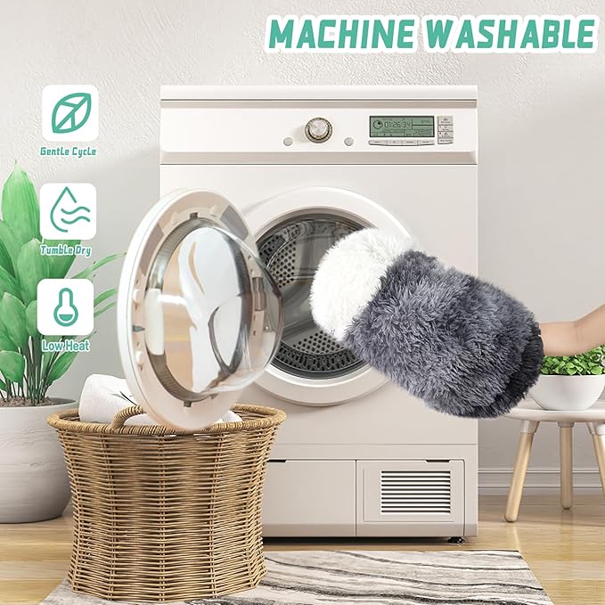 NOYAL Dog Bed Round Hooded Plush Cat Cave