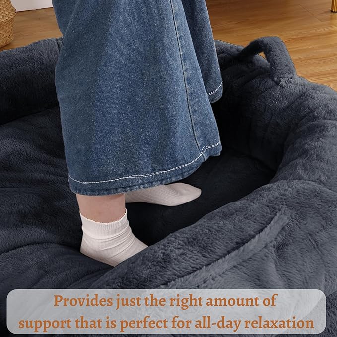 GAOMON Human Size Dog Bed for Adult 71"x43"x10" Giant