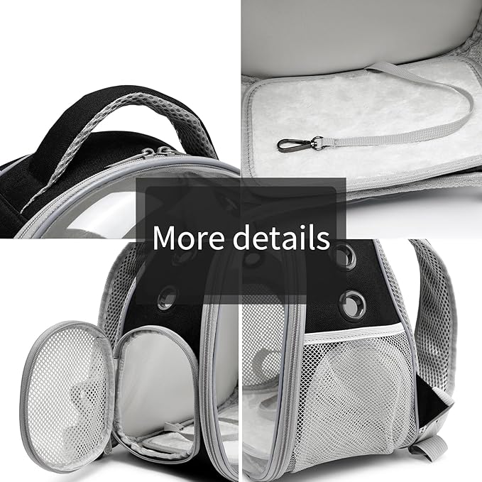 Portable Travel pet Backpack Carrier Hamster Bag Guinea