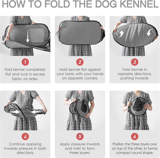 Love's cabin 36in Portable Large Dog Bed