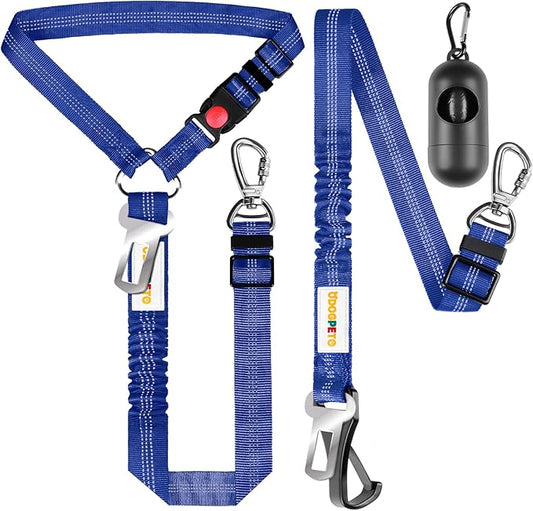 Dog Seat Belt for Car 4-in-1 Dog