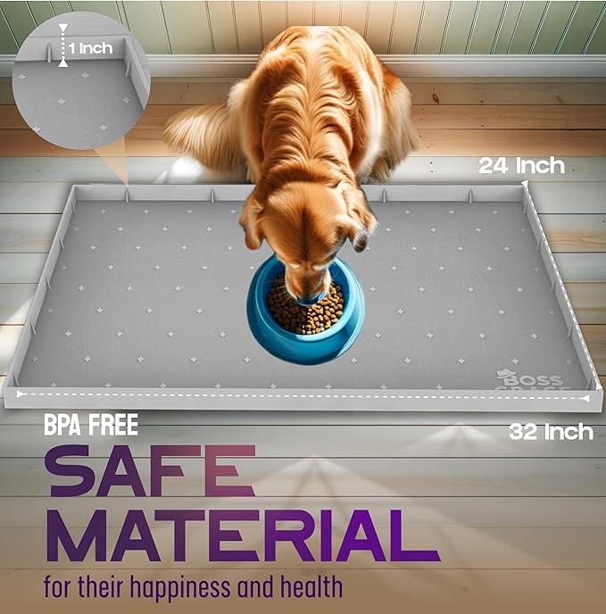 32x24x1” XL Dog Food Mat