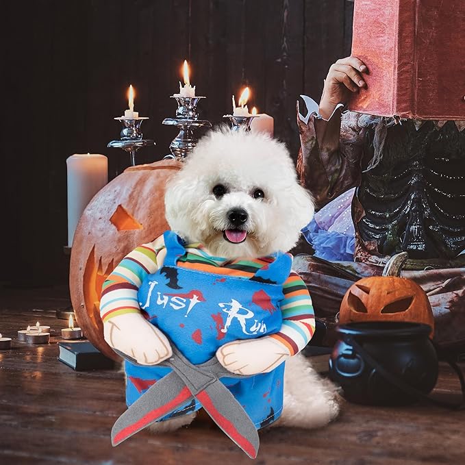 Chucky Doll Dog Costume