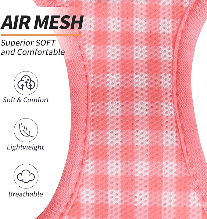 AIITLE Summer Breathable Mesh Dog Vest Harness